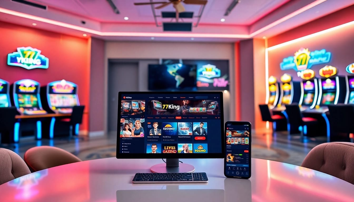 79King online gambling experience showcasing casino games and sports betting