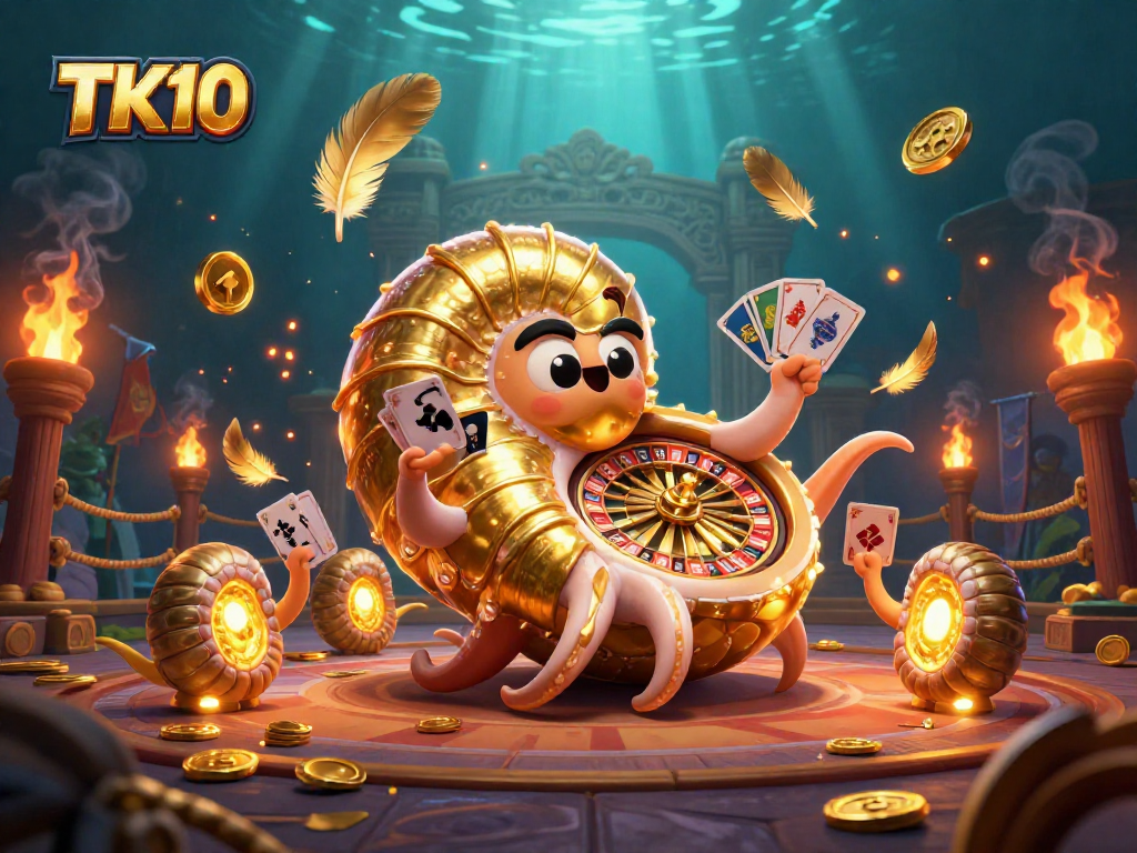 Engage in thrilling gameplay with TK10's immersive 3D casino experience featuring unique gaming elements.
