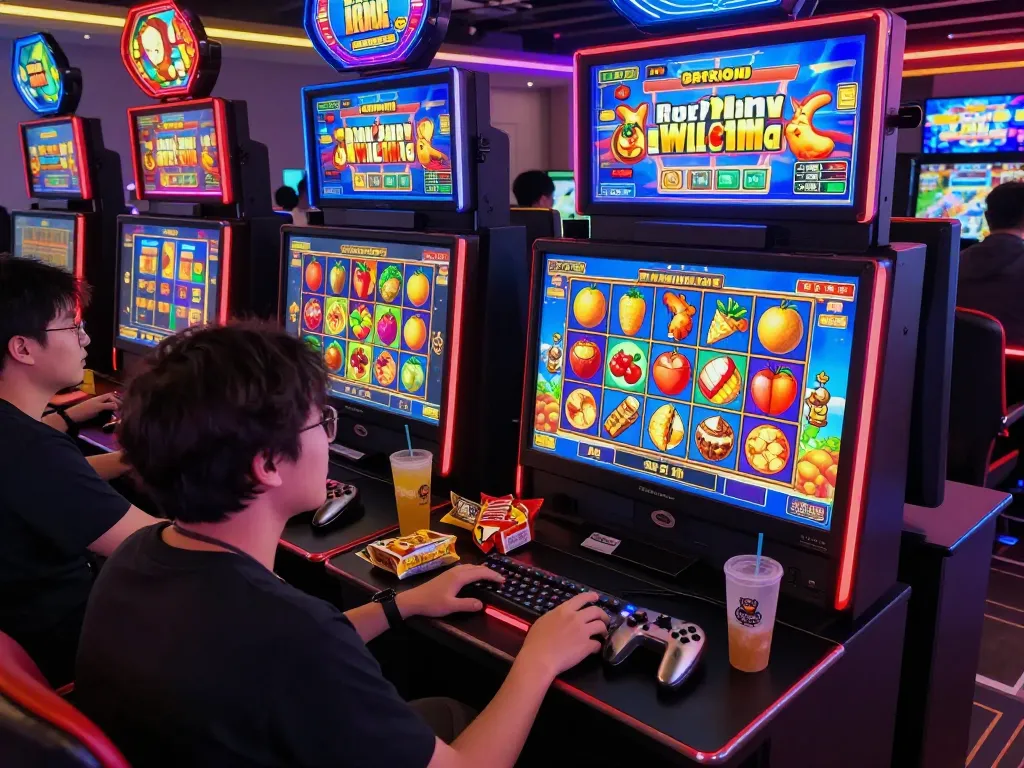 Adegan permainan online yang menarik menampilkan pemain menikmati pengalaman link slot gaco dengan visual yang menarik.