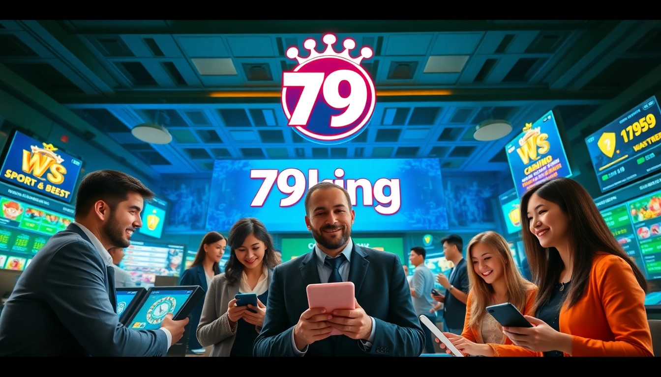 Plataforma de apuestas en línea 79king que muestra experiencias de juego vibrantes para los jugadores.