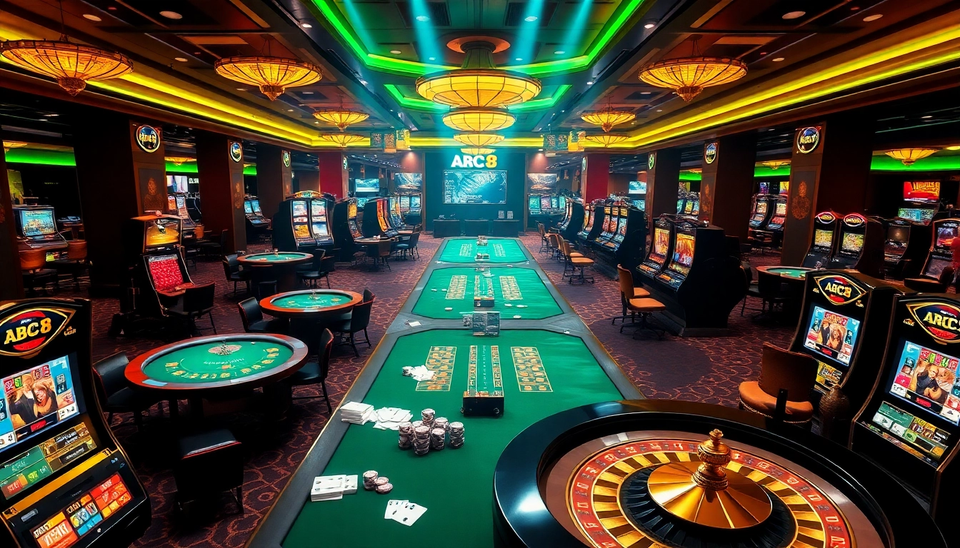 Experience the excitement of ABC8 with immersive casino games and betting activities.