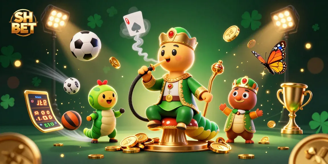 Join the excitement of SH BET with thrilling sports betting action and dynamic gameplay illustrated in a colorful scene.