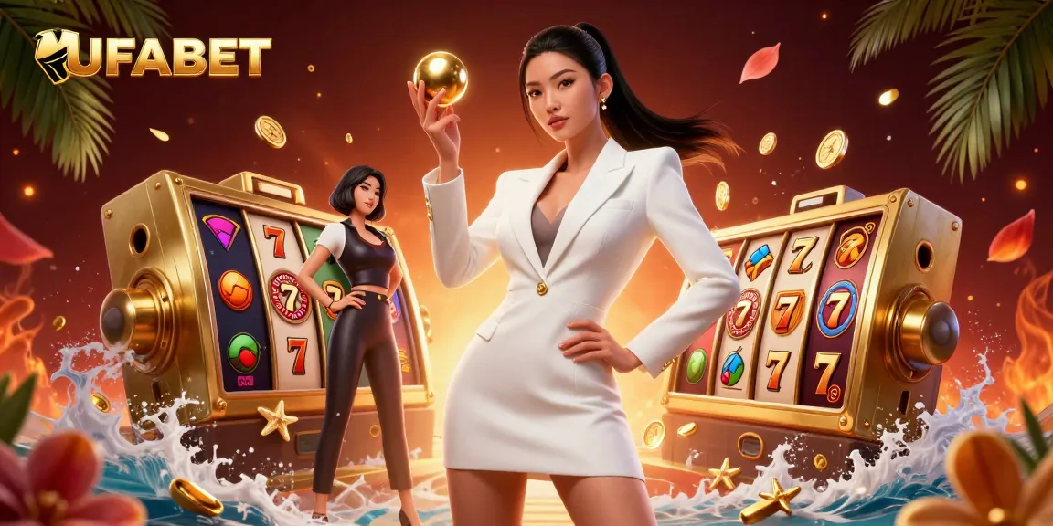 Experience thrilling gaming at UFABET with vibrant slots and casino glamour.