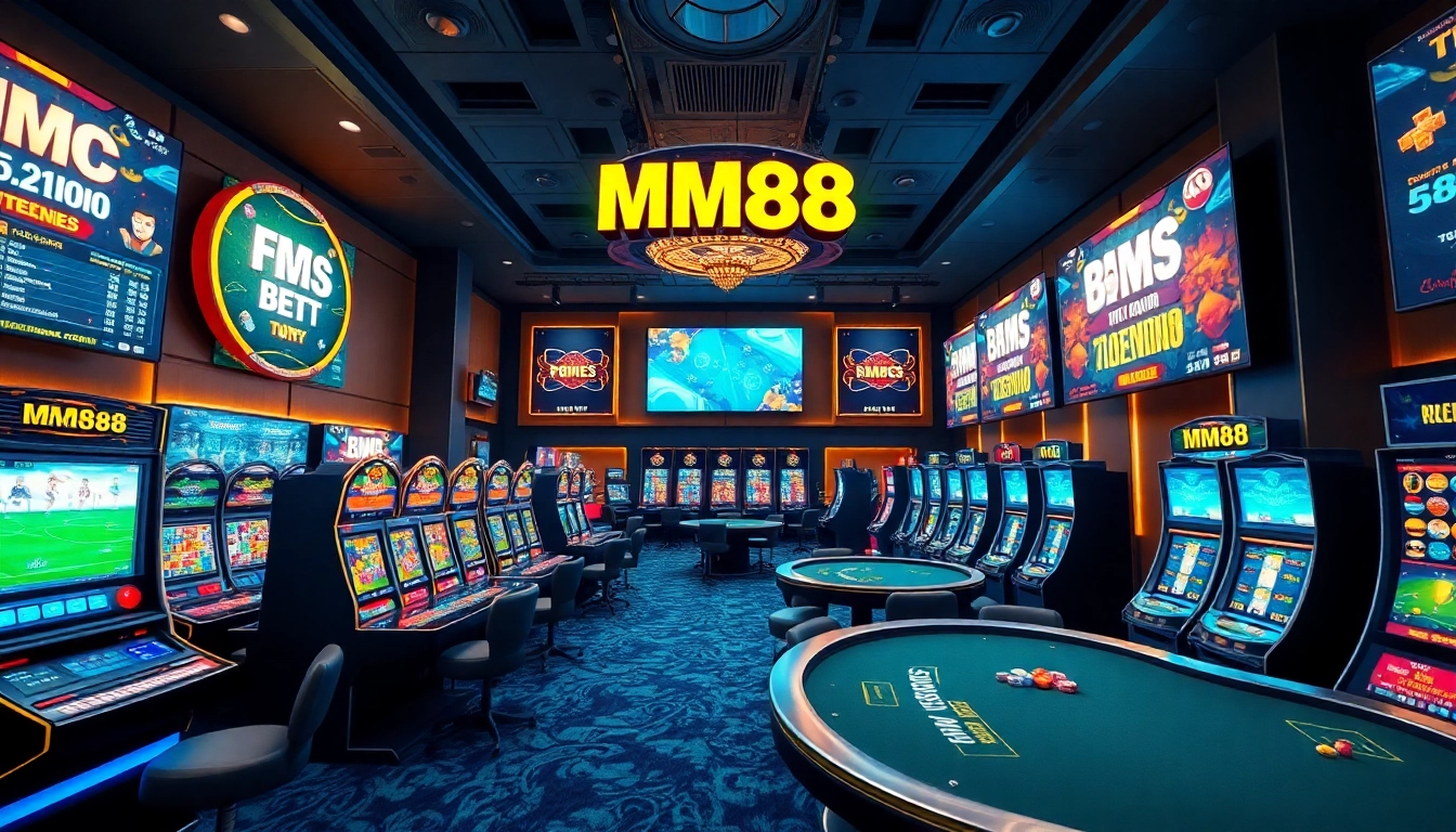 Engaging MM88 online gaming environment featuring digital casino games and promotions.