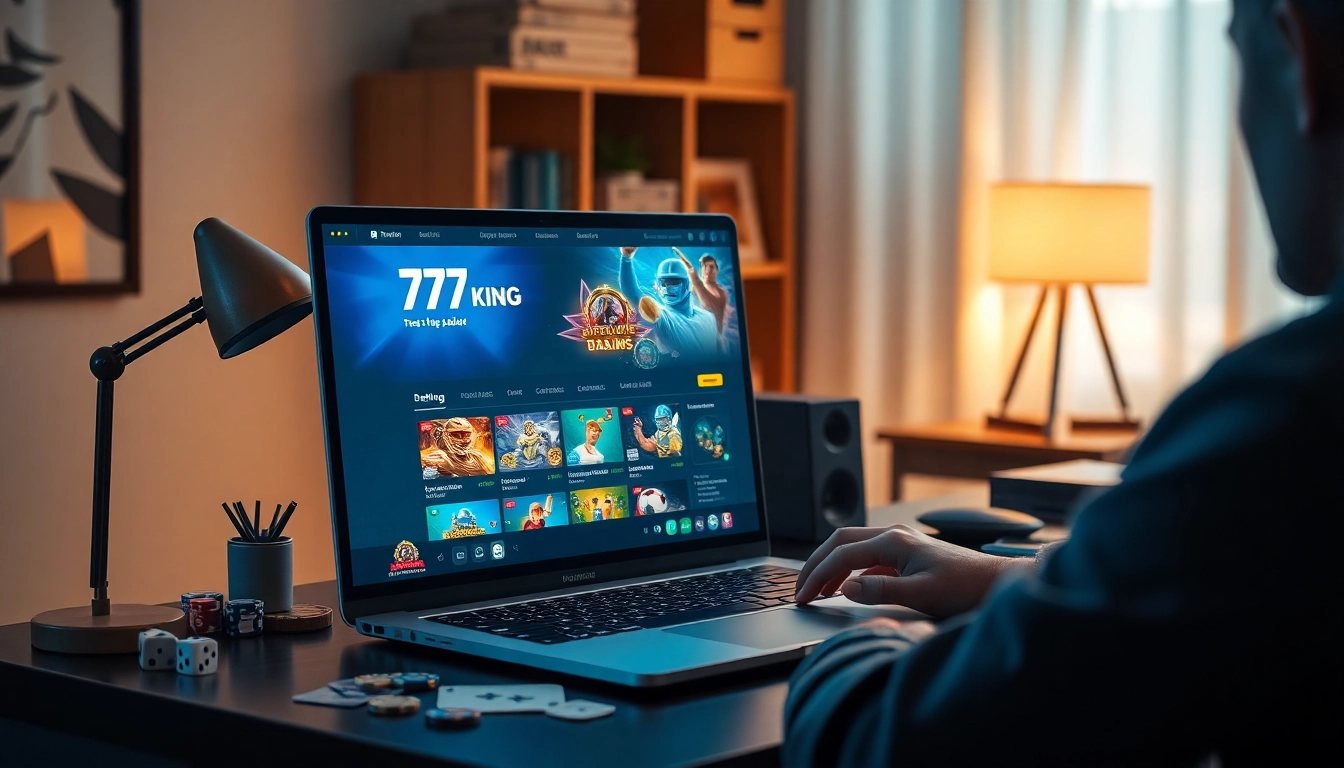 Ervaar de boeiende online game-sfeer bij 79king met een moderne thuiskantooropstelling.
