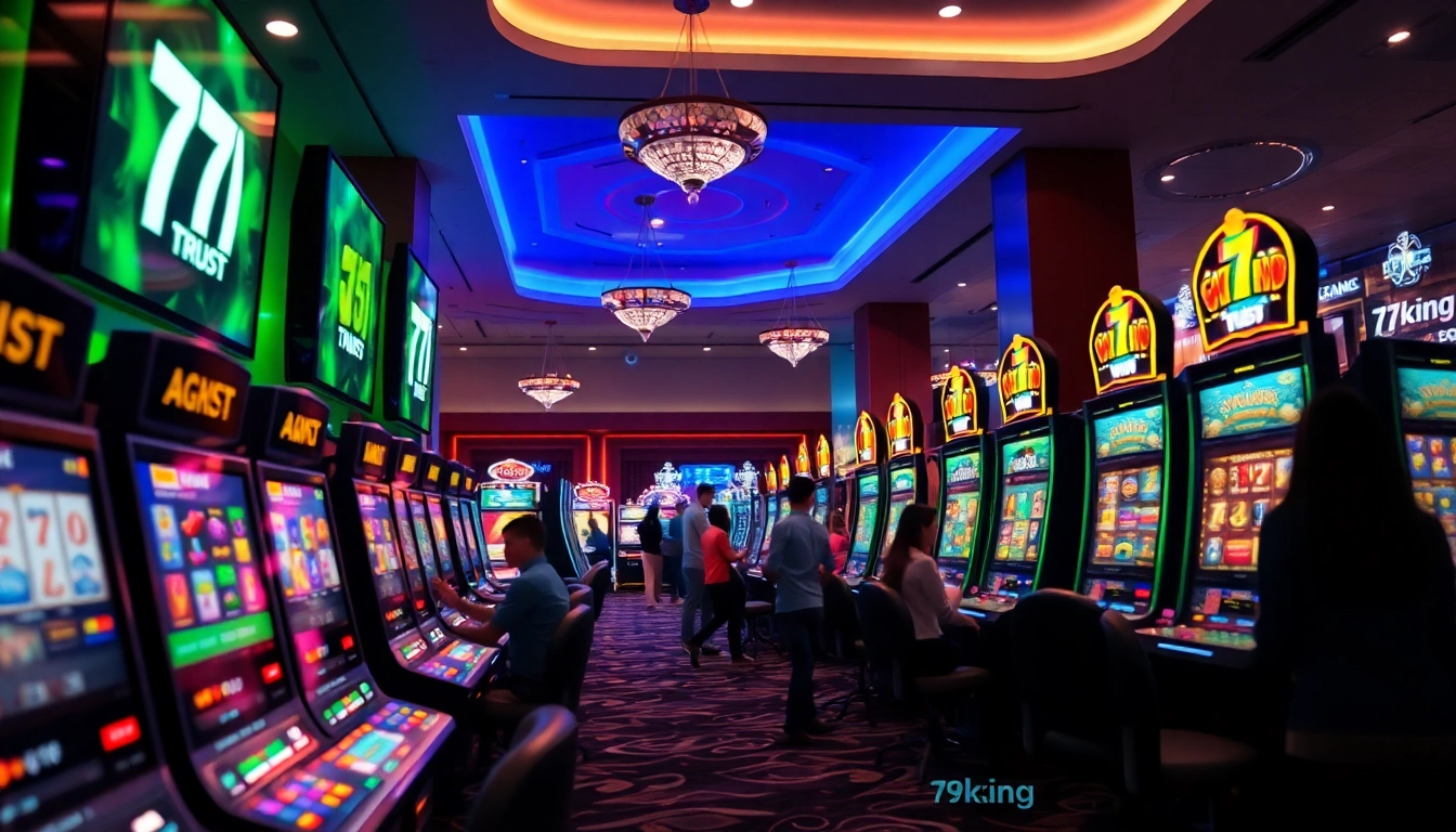 Players enjoying immersive gaming experiences at 79king online casino platform.