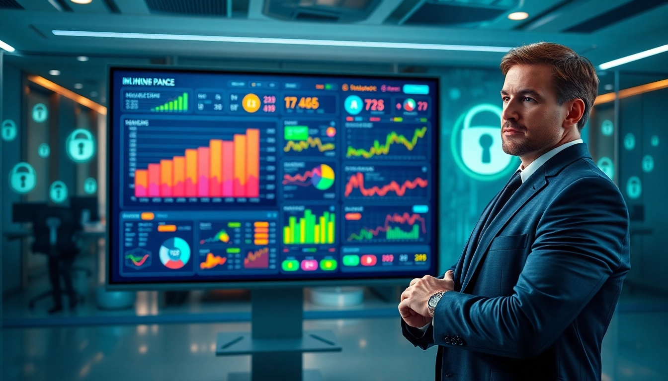 Le paysage numérique professionnel de la plateforme 79king de paris en ligne et d’assurance-vie présentant une technologie futuriste en 2025