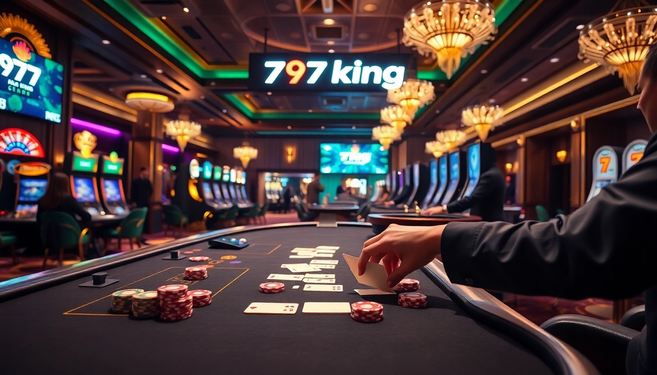 79king branded casino scene with dealer, chips, and roulette table—winning atmosphere