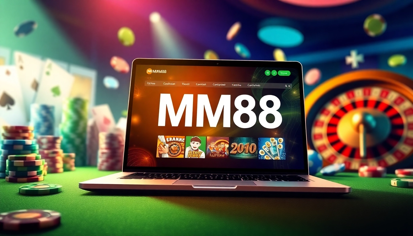 Experience the engaging MM88 online gambling platform with vibrant games and a user-friendly interface.