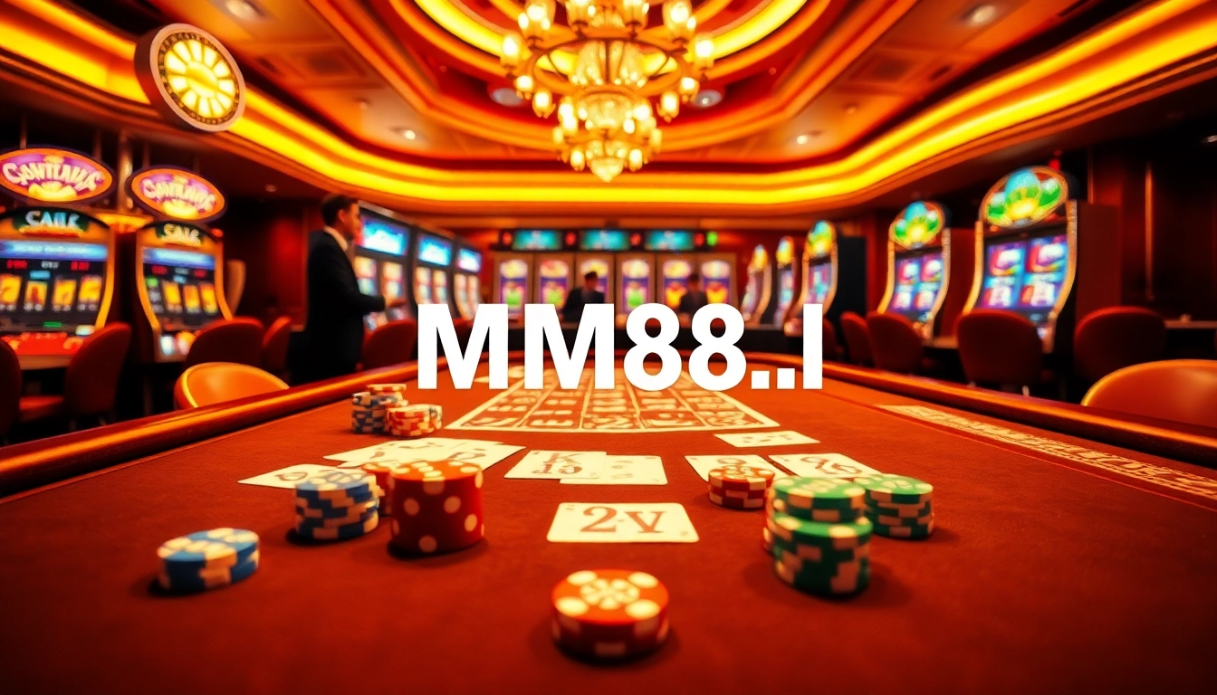 Join the thrilling action at https://mm88.nl/ with an exciting casino scene featuring vibrant tables and engaging players.