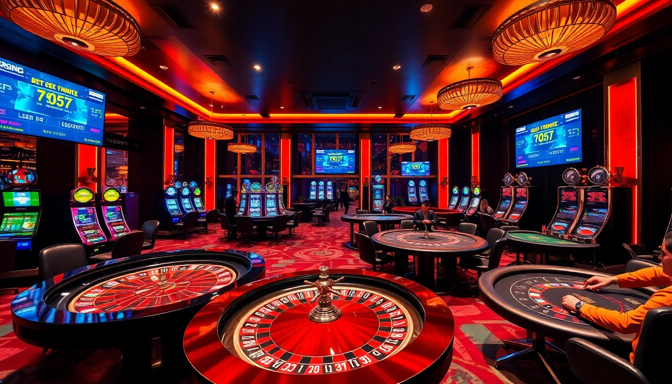 Engage with the thrill of gambling while exploring 링크모음 in a luxurious casino setting.