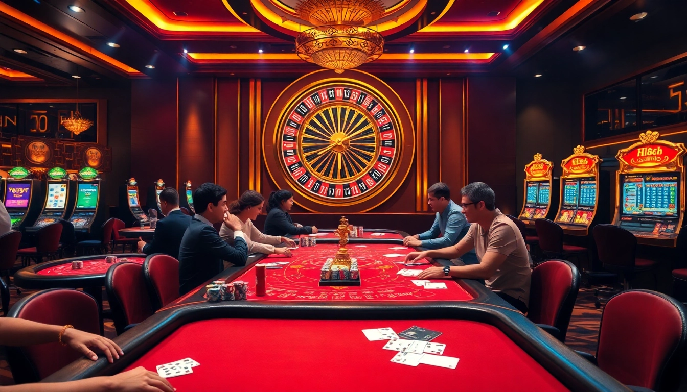 Experience the excitement of hi88com with vibrant casino games, Baccarat tables, and thrilling slot machines.