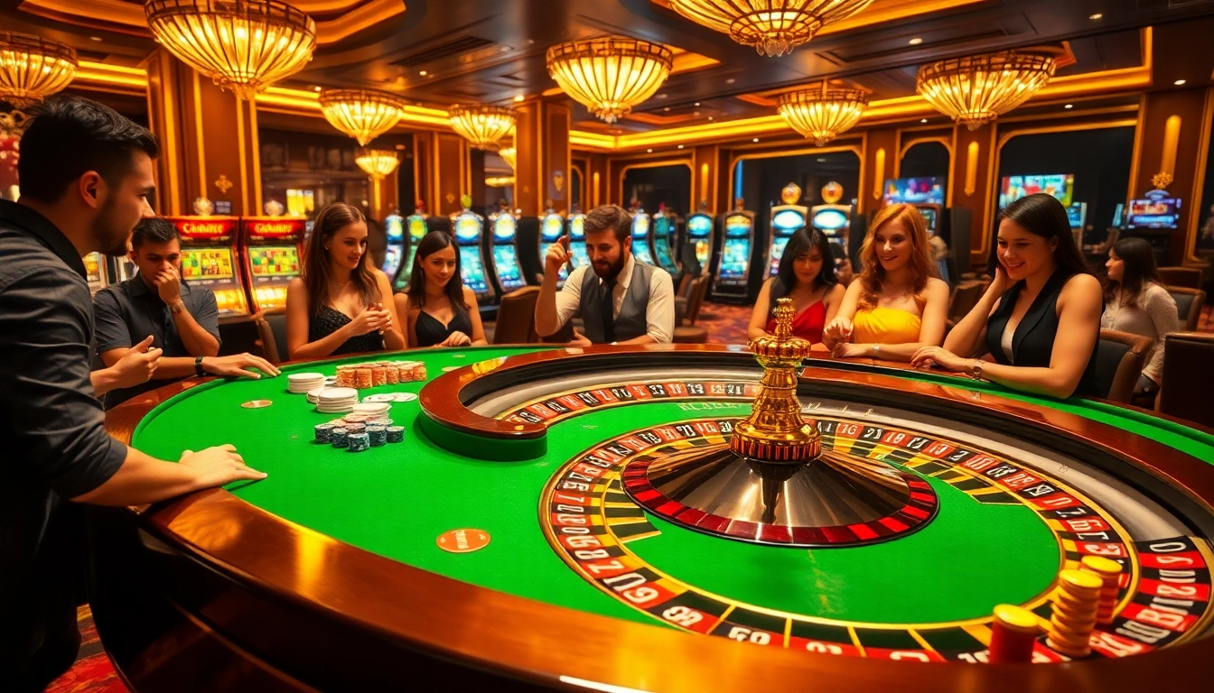 Exciting roulette gameplay at a casino featuring luxury elements and the keyword 88xx.