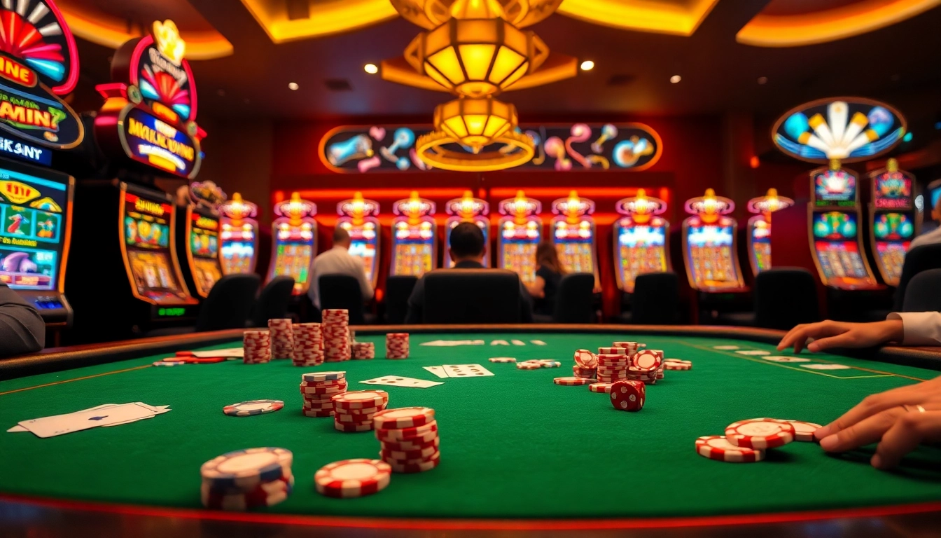 Experience thrilling gameplay at mk8.ac with vibrant casino tables and engaging players.