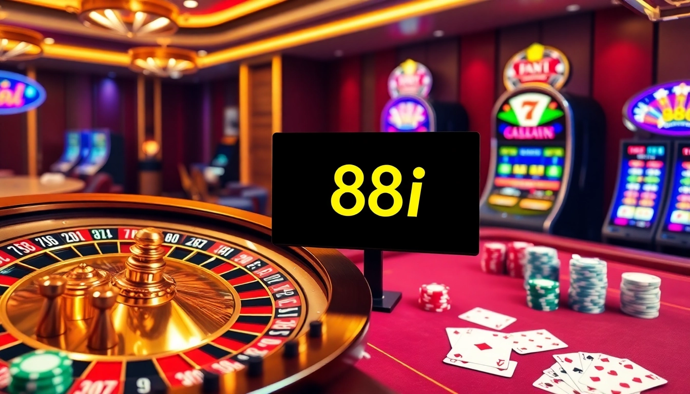 Experience the thrill of gambling at 88i with exciting casino games and vibrant visuals.